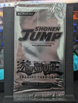 Yugioh Shonen Jump Limited Edition 1 Pack - Sealed New - (4 JUMP Cards) Copycat - Image 1