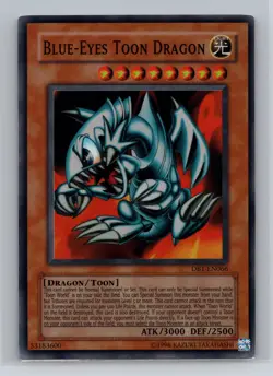 Dark Beginning 1 Blue-Eyes Toon Dragon - LP #DB1-EN066 12899 - Image 1