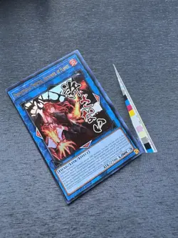 YuGiOh! Promethean Princess, Bestower Of Flames RA05 - Error Misprint Near Mint - Image 4