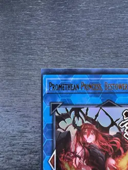 YuGiOh! Promethean Princess, Bestower Of Flames RA05 - Error Misprint Near Mint - Image 5