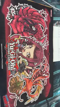 Yugioh NYCC Akiza Black Rose Dragon Playmat - Image 1