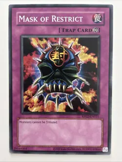 Mask of Restrict RP02-EN031 Yugioh Card - Image 2