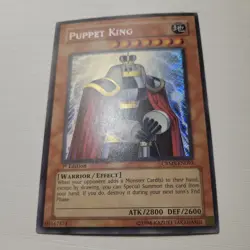 Yugioh! Puppet King CRMS-EN093 Secret Rare 1st Edition NM - Image 1