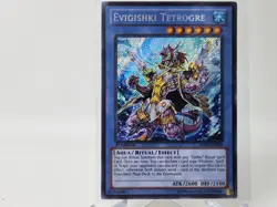 YuGiOh Evigishki Tetrogre HA06-EN018 1st Edition Secret Rare NM - Image 1
