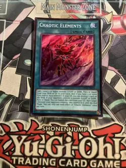 Chaotic Elements Super Rare OP30-EN011 Yugioh - Image 1