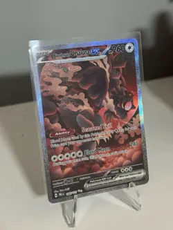 Pokemon TCG Bloodmoon Ursaluna EX Prismatic Evolutions Card 168/131 - Image 1