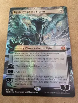 Ugin, Eye of the Storms - Foil (Borderless) Tarkir: Dragonstorm - Mtg - Image 1