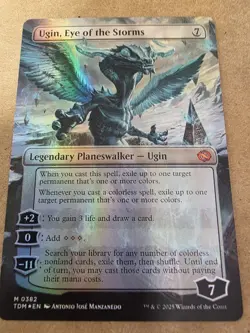 Ugin, Eye of the Storms - Foil (Borderless) Tarkir: Dragonstorm - Mtg - Image 2