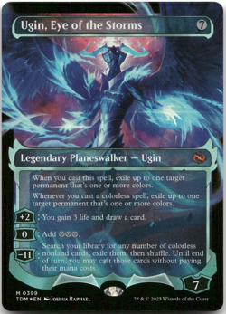 Ugin, Eye of the Storms Showcase #399 Foil NM Tarkir Dragonstorm MTG Free P&P - Image 1