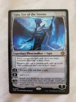 Magic: The Gathering -MTG- Ugin, Eye of the Storms - Tarkir Dragonstorm TDM - NM - Image 1