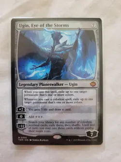 Magic: The Gathering -MTG- Ugin, Eye of the Storms - Tarkir Dragonstorm TDM - NM - Image 3