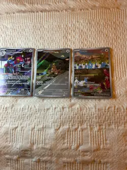 Pokemon TCG Full Art IR RARE Card Trio Porygon-Z, Kangaskhan, Swablu, Near Mint - Image 2