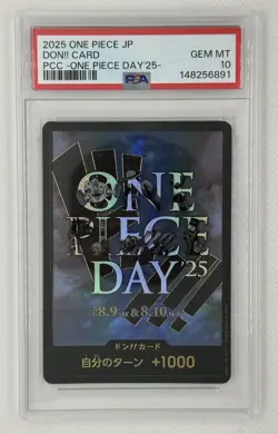 2025 One Piece Day '25 Don!! Card Premium Card Collection Japanese PSA 10 GEM MT - Image 1