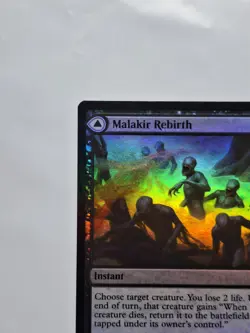 Foil Malakir Rebirth / Malakir Mire NM Zendikar Rising Magic The Gathering - Image 3