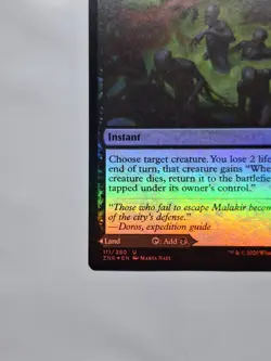 Foil Malakir Rebirth / Malakir Mire NM Zendikar Rising Magic The Gathering - Image 4