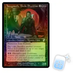 FOIL YAWGMOTH, THRAN PHYSICIAN Time Spiral Remastered Magic MTG MINT CARD - Image 1
