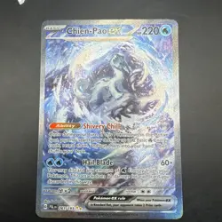 Chien-Pao ex 261/193 Paldea Evolved Pokemon Card NM - Illustration Rare Holo - Image 3
