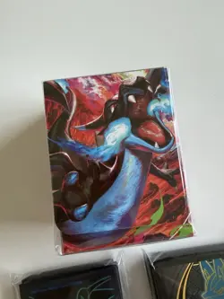 Pokemon Mega Evolution Card Sleeves And Deck Box - Mega Charizard Mega Lucario - Image 2