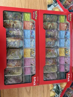HOT! 4 Pokemon Prismatic Evolutions Costco 8 Mini Tins w promo cards ✅ Sealed ✅ - Image 2