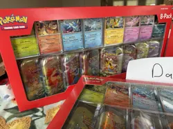 HOT! 4 Pokemon Prismatic Evolutions Costco 8 Mini Tins w promo cards ✅ Sealed ✅ - Image 3