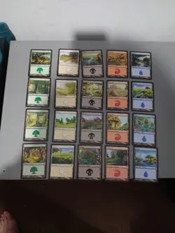 Full Basic Land playset. All 20 cards MTG Card. Lorwyn. 1 of each - Image 1