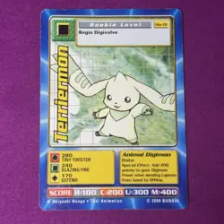 Digimon Digi Battle - Terriermon #Mo-01 - Movie Promo Card - Bandai (2000) - Image 1