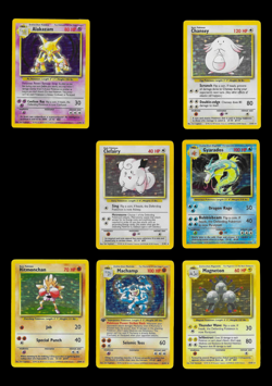 100% Complete Base Set 102/102 Vintage Master Pokemon Cards HOLO Charizard PSA 6 - Image 3