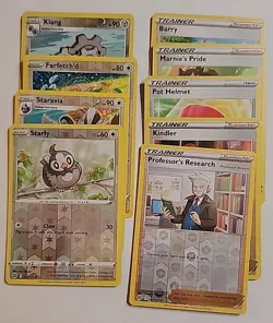 Pokemon BRILLIANT STARS - Lot of 33 Reverse Holo Cards - NO DUPES - Image 4