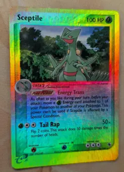Sceptile 20/109 EX Ruby & Sapphire Reverse Holo Rare Pokemon Card Game TCG ✨ - Image 1