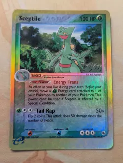 Sceptile 20/109 EX Ruby & Sapphire Reverse Holo Rare Pokemon Card Game TCG ✨ - Image 2