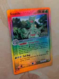 Sceptile 20/109 EX Ruby & Sapphire Reverse Holo Rare Pokemon Card Game TCG ✨ - Image 4