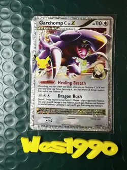 Garchomp C LV X 145/147 Celebrations Classic Collection Holo NM Pokemon Card - Image 1