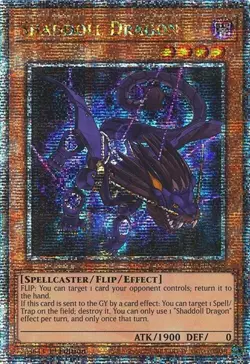 Yugioh! Shaddoll Dragon - RA04-EN228 - Quarter Century Secret Rare - 1st Edition - Image 1