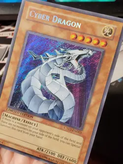 Yugioh Cyber Dragon CT03-EN002 Secret Rare Limited Edition MP - Image 5
