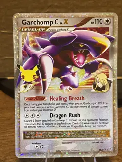 Pokemon Garchomp C LV.X Holo Card 145/147 Celebrations NM / Mint - Image 1