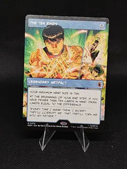 The Ten Rings (Borderless) Marvel Super Heroes Regular M 313 MTG - Image 1