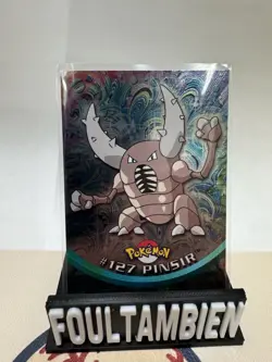 2000 topps pokemon tv animation Edition Ponder Foil Card - Image 1