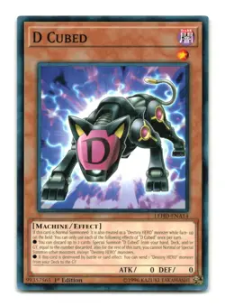 D Cubed - LEHD-ENA14 1st Edition - YuGiOh-LP - Image 1
