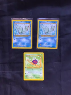 Pokemon Cards: 1st Edition Neo Destiny 3 Card Non-Holo Lot - Image 1