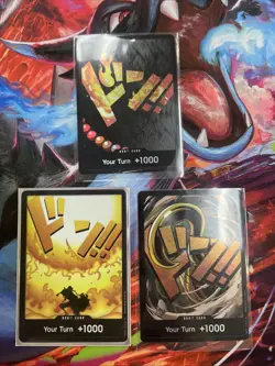 Lot Of 3 Holo Dons One Piece Ace, Crocodile And Ace - Image 1