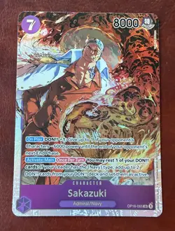 Sakazuki #OP16-065 Foil The Time of Battle NM One Piece - Image 1