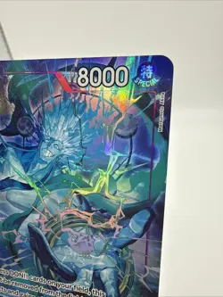 One Piece TCG Enel OP15-060 SR Alt Art Adventure On Kami’s Island English - Image 2