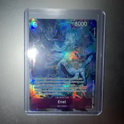 Enel OP15-060 SR Alt Art - One Piece TCG English Card Adventure On Kami’s Island - Image 1