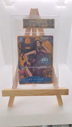 Boa Hancock OP13-051A R Mini-tin Pack Set vol.3 One Piece CCG ASIA Rare BGS 9.5 - Image 1
