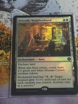 Friendly Neighborhood Foil Mtg Spider-Man Magic The Gathering - Image 1