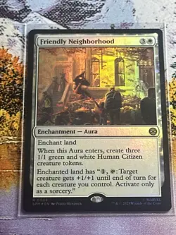 Friendly Neighborhood Foil Mtg Spider-Man Magic The Gathering - Image 5