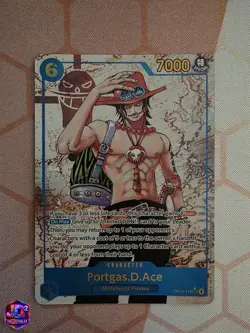Portgas.D.Ace (119) (Parallel) OP13-119 Carrying On His Will One Piece NM - Image 1