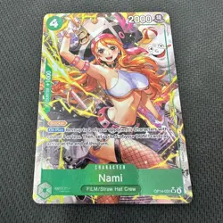 Nami (Alternate Art) OP14-031 The Azure Sea's Seven Foil SR English One Piece - Image 4