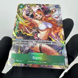 Nami (Alternate Art) OP14-031 The Azure Sea's Seven Foil SR English One Piece - Image 5