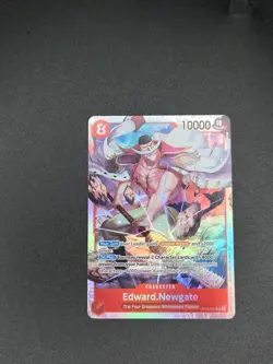 Edward.Newgate OP16-003 Super Rare The Time of Battle One Piece Foil Near Mint - Image 1